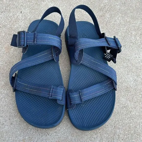 Men\'s Blue Strappy Sandals s-l400.jpg main image 2